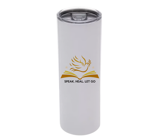Speak. Heal. Let Go.  – 20 oz Tumbler